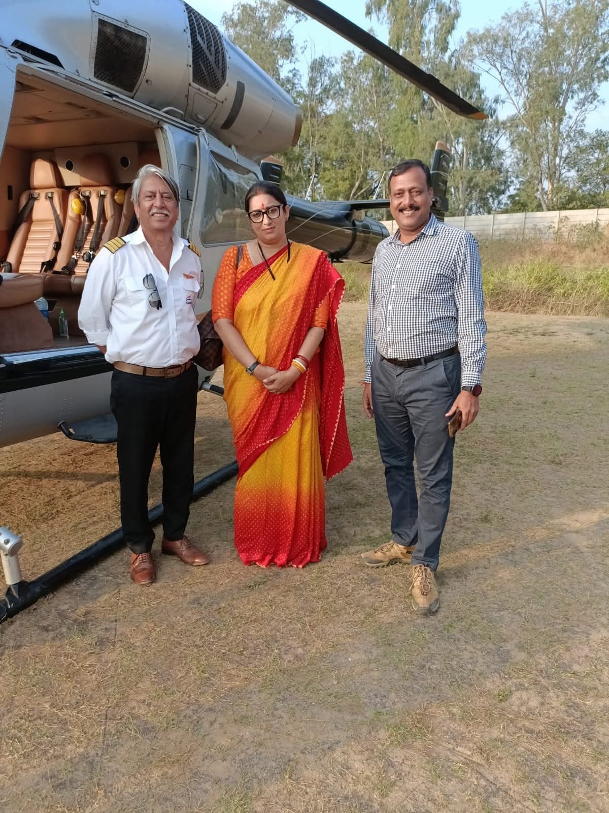 Gujrat Election flying with Smriti Irani