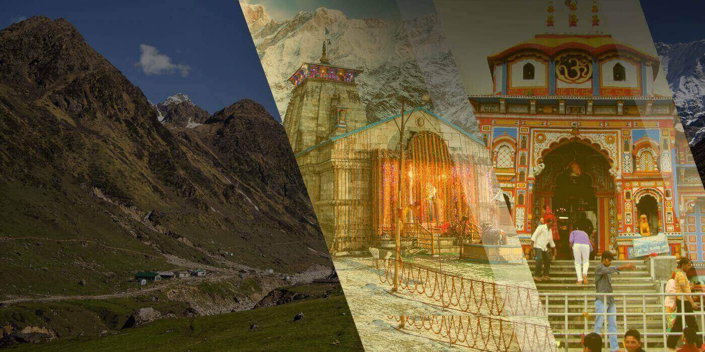 Do Dham Yatra by Helicopter