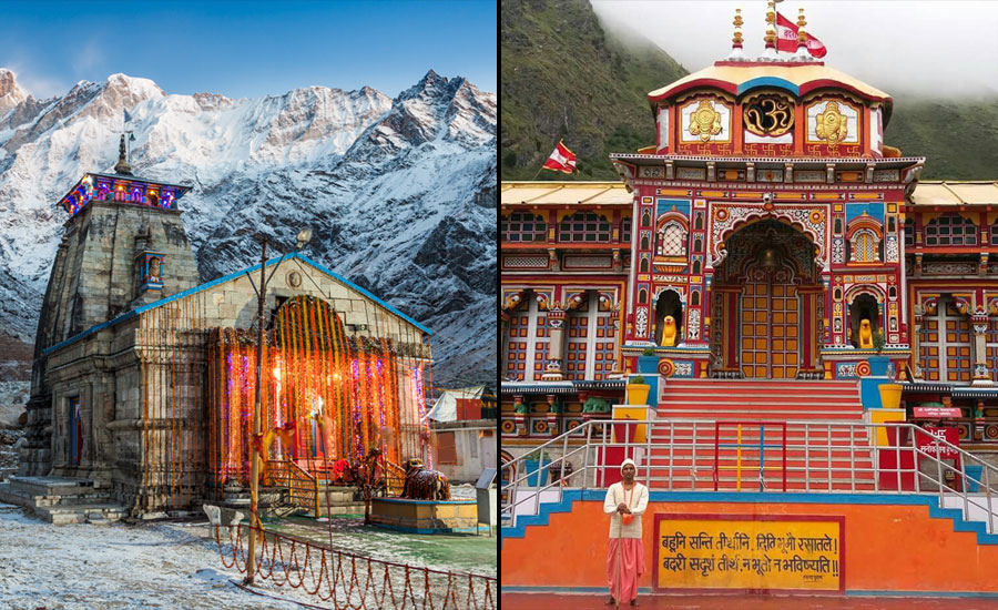 Do Dham Yatra by Helicopter
