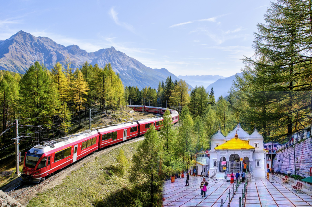Gangotri Dham from Delhi by Train Travel